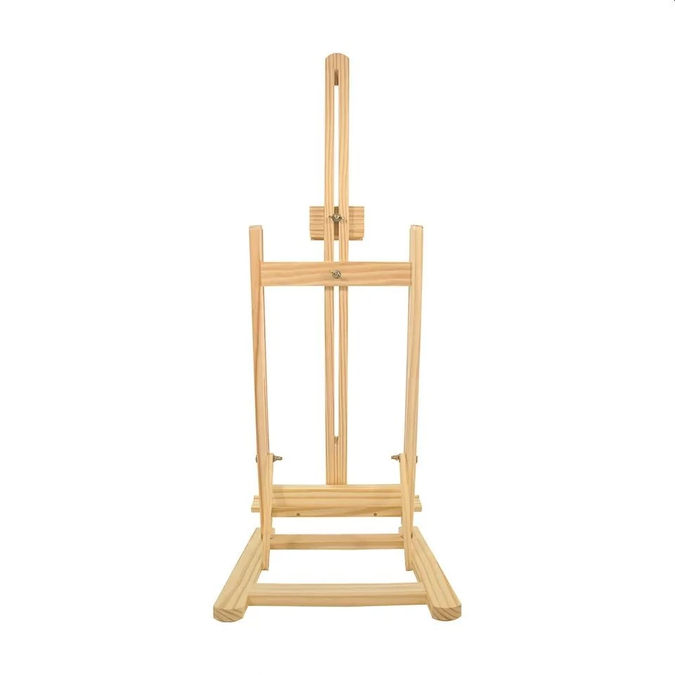 Sevalet pictura, inaltime ajustabila maxim 105 cm, pliabil, lemn