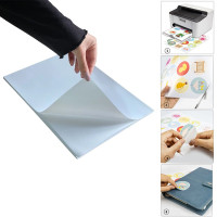 Folie foto a4, 20 coli adezive, glossy, printabila inkjet, alba