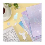 Folie printabila inkjet rainbow sticker a4, set 20 coli