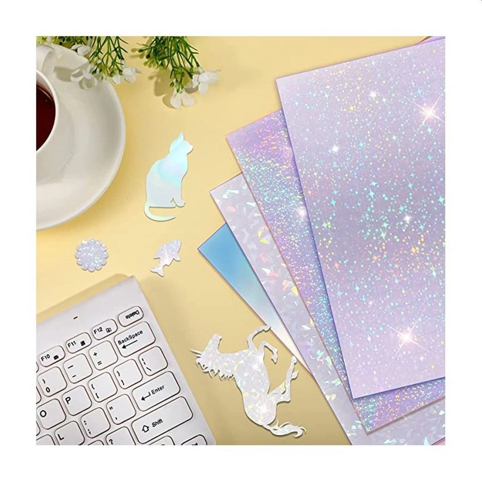 Folie printabila inkjet rainbow sticker a4, set 20 coli