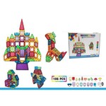 Set constructie magnetic, 106 piese, joc educativ si creativ, varsta 3+, procart