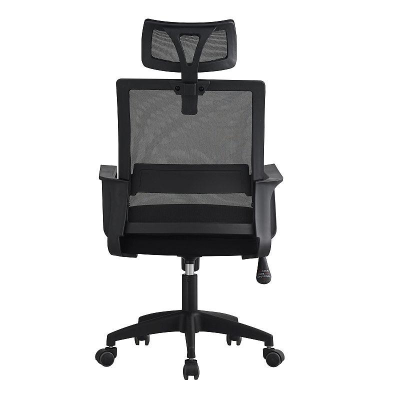 Scaun ergonomic de birou, cu tetiera, reglabil si rotativ, mesh