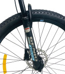 Bicicleta mountain bike aluminiu, 27.5 inch, schimbator 27 viteze, frane hidraulice, genio