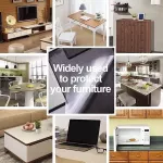 Protectie pvc pentru mobilier, transparenta, 1.2x1 metru, grosime 0.5 mm