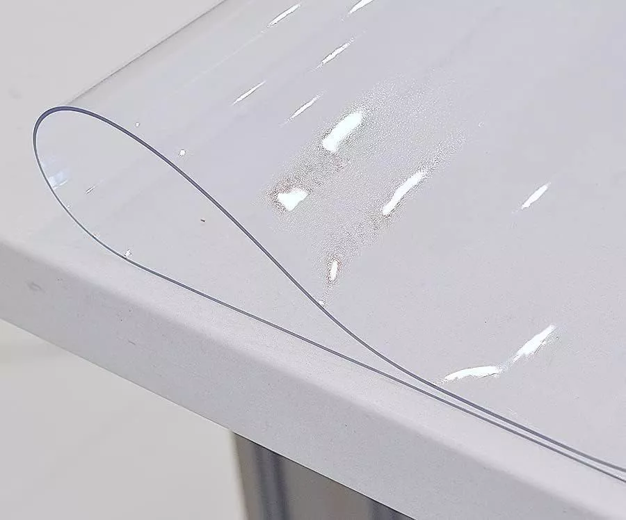 Protectie pvc pentru mobilier, transparenta, 1.2x1 metru, grosime 0.5 mm
