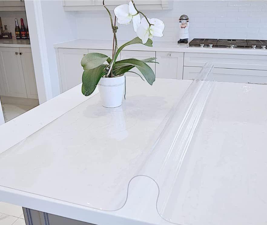 Protectie pvc pentru mobilier, transparenta, 1.2x1 metru, grosime 0.5 mm