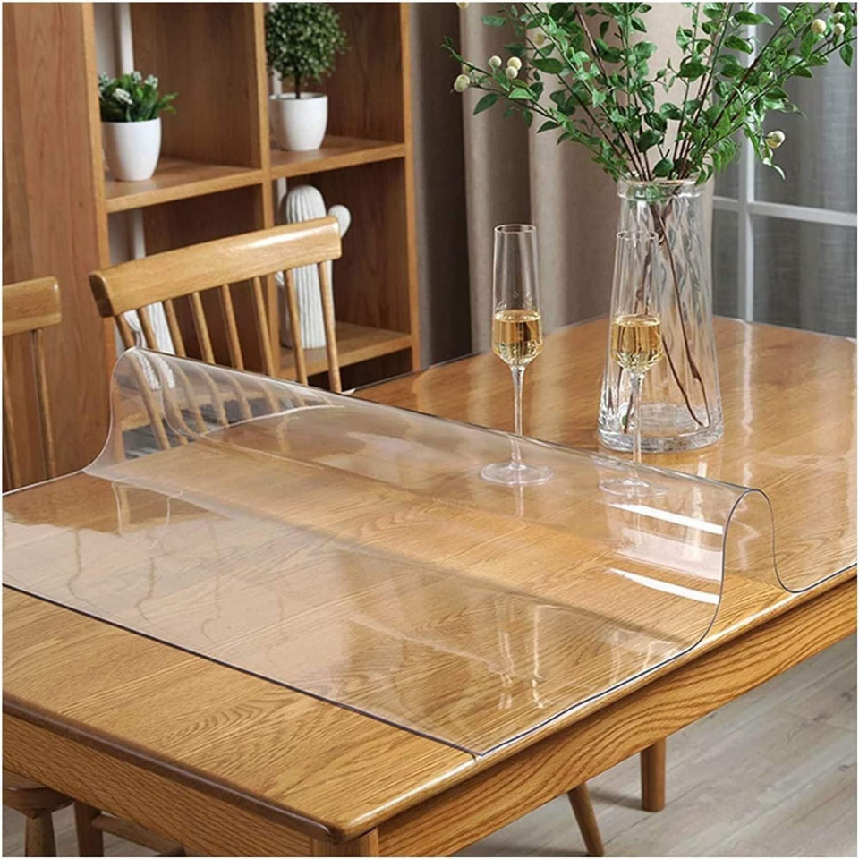 Protectie pvc pentru mobilier, transparenta, 1.2x1 metru, grosime 0.5 mm