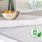 Protectie pvc pentru mobilier, transparenta, 1.2x1 metru, grosime 0.5 mm