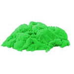 Nisip kinetic, usor de modelat, pachet 1 kg culoare verde