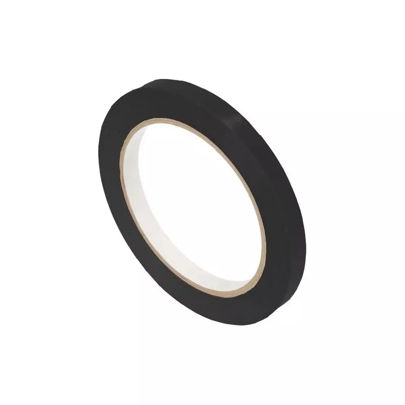 Banda adeziva pentru sigilat pungi, rola 12 mm x 66 m, diverse culori culoare negru