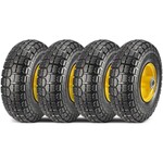 Roata de rezerva pentru carucior de gradina, penumatica, 3.5 inch