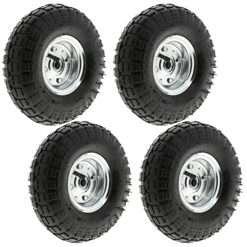 Roata de rezerva pneumatica 3.5 inch, model carucior gradina compatibil tc2145