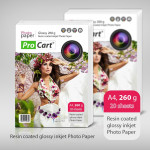 Hartie foto rc glossy 260g format a4