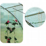 Sera solar tip tunel 8x3x2 m, cadru metalic, folie pe cu filtru uv4, 10 ferestre