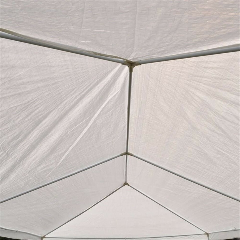 Cort gradina 3x6 m, cadru din otel, pavilion impermeabil, ferestre laterale