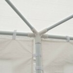 Cort gradina 3x6 m, cadru din otel, pavilion impermeabil, ferestre laterale