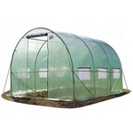 Sera tip tunel, 3.5x2x2 m, folie pe 140g/mp, cadru metalic, filtru uv4