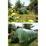 Sera tip tunel, 3.5x2x2 m, folie pe 140g/mp, cadru metalic, filtru uv4