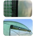 Sera tip tunel, 3.5x2x2 m, folie pe 140g/mp, cadru metalic, filtru uv4
