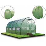 Sera gradina, 4x2.5x2m, solar tip tunel, folie impermeabila cu filtru uv4, 8 ferestre