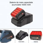 Aparat electric de legat banda pp/pet, latime 12-16.5 mm, portabil, cu acumulator