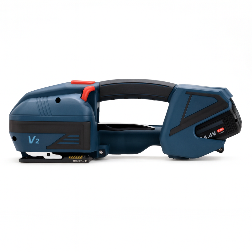 Aparat electric de legat banda pp/pet, latime 12-16.5 mm, portabil, cu acumulator