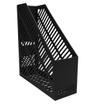 Suport vertical pentru documente, 80 x 250 x 300 mm, negru