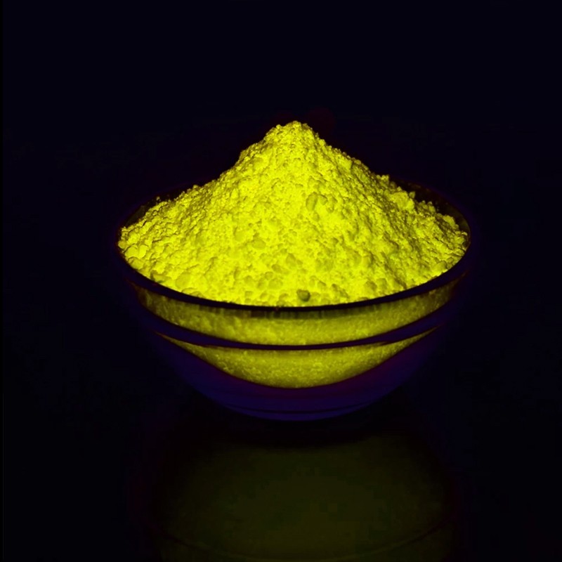Pigment invizibil fluorescent galben cantitate 10 grame