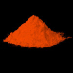 Pigment invizibil fluorescent orange cantitate 10 grame