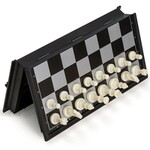 Joc sah magnetic, 32 piese, tabla de joc 32x32 cm