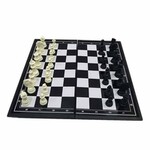 Joc sah magnetic, 32 piese, tabla de joc 32x32 cm