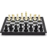 Joc sah magnetic, 32 piese, tabla de joc 32x32 cm
