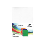 Coperta indosariere documente, format a4, carton texturat 230g/mp, top 100 coli culoare alb