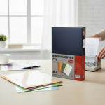 Coperti pvc transparente pentru indosariere, format a4, 150 microni, set 100 bucati