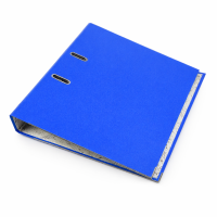 Biblioraft albastru a4 pentru arhivare eficienta – cotor 5 cm, bordura metalica, 350 coli