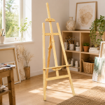 Sevalet din lemn pentru pictura 175x50, pliabil, inaltime ajustabilia maxim 175 cm