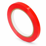 Banda adeziva pentru sigilat pungi, rola 12 mm x 66 m, diverse culori culoare rosu