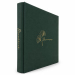 Album foto premium memories, 500 fotografii 10x15, buzunare individuale, coperta verde cu imprimeu auriu