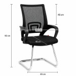 Scaun de birou, design modern, suport lombar, greutate maxima 120 kg, inaltime 92 cm