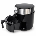 Friteuza cu aer cald airfryer 1200 w, capacitate 2.5 l, display digital led, procart
