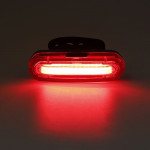 Stop bicicleta led cob, reincarcabil usb, 120 lm, 800mah, ipx5