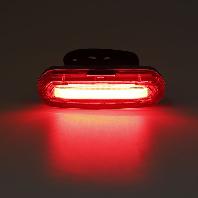 Stop bicicleta led cob, reincarcabil usb, 120 lm, 800mah, ipx5