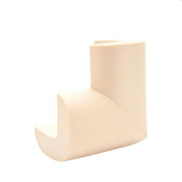 Protectie colturi mobila si muchii, set 10 accesorii spuma, 5.5x3.8 cm culoare alb