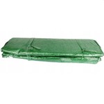 Folie protectie pentru solar 4x2.5x2 m, 8 ferestre cu plase anti-insecte, pe 140g/mp, verde
