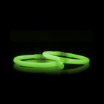 Betisoare bratari luminoase glow sticks, diverse culori, set 100 bucati culoare verde