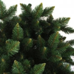 Brad artificial 220 cm – varfuri ascutite, 14 niveluri, 89 ramuri, 536 ace – pin himalaya, premium