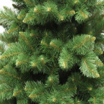 Brad artificial 220 cm – varfuri ascutite, 14 niveluri, 89 ramuri, 536 ace – pin himalaya, premium