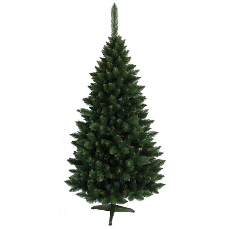 Brad artificial 220 cm – varfuri ascutite, 14 niveluri, 89 ramuri, 536 ace – pin himalaya, premium