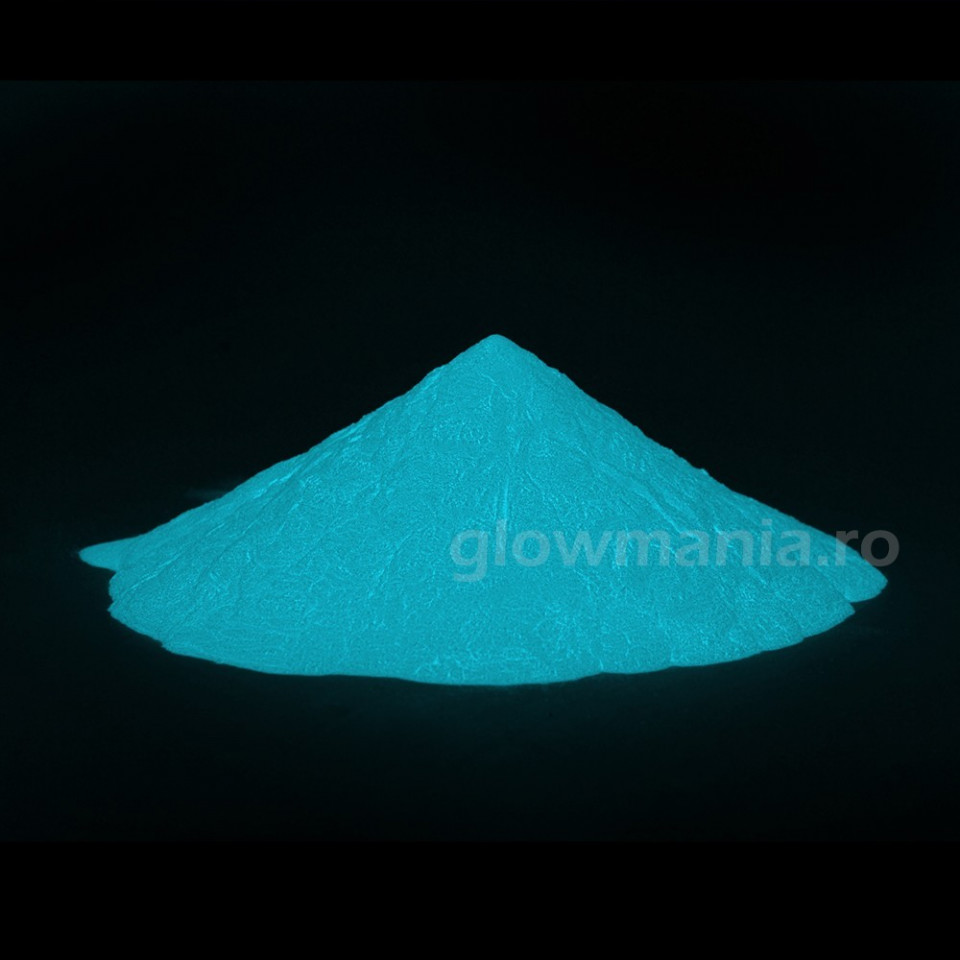 Pigment fosforescent aqua (turquoise) cantitate 1000 gr