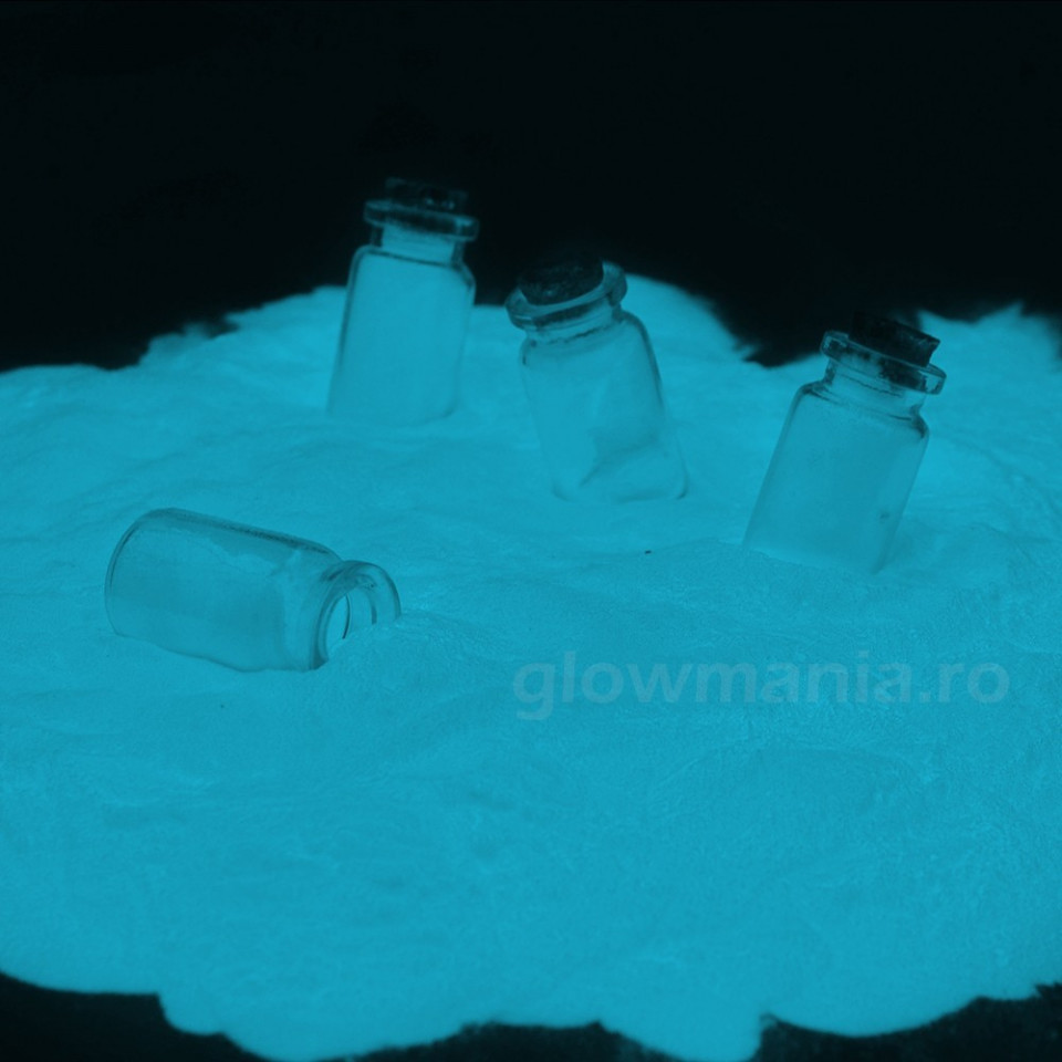 Pigment fosforescent aqua (turquoise) cantitate 1000 gr